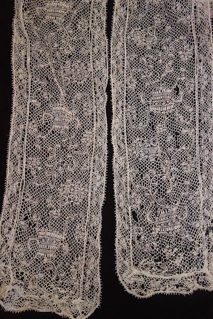 アンティークレース ハギレセット