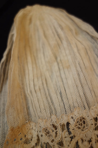 アンティークレース ジャボ2つ