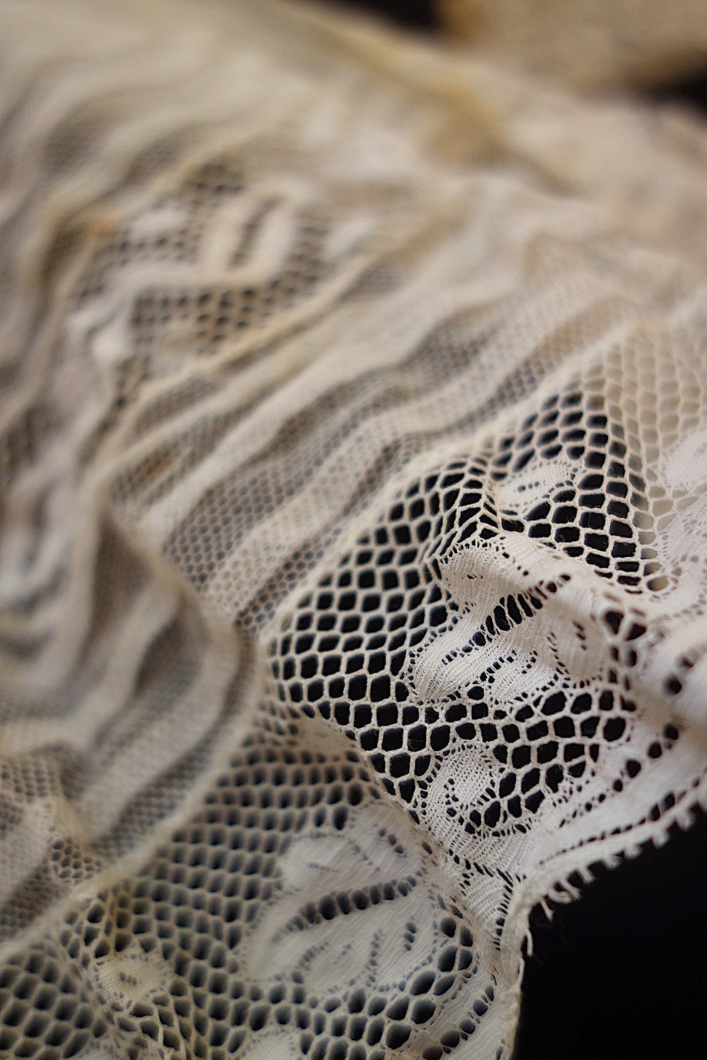 アンティークレース ジャボ2つ