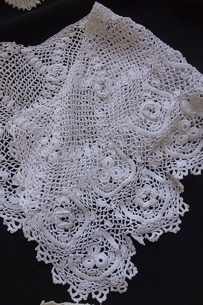 アンティークレース 襟3つ