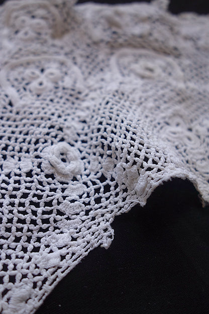 アンティークレース 襟3つ