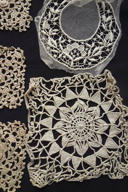 アンティークレース　モチーフlots 1