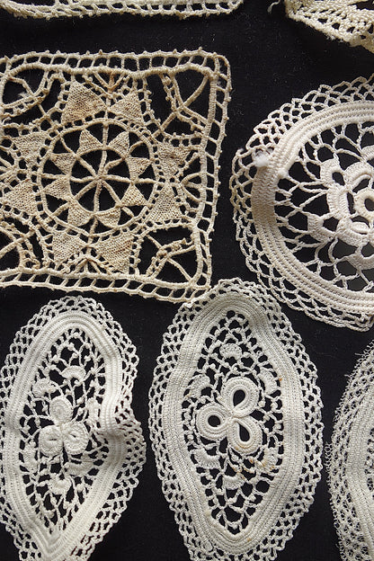 アンティークレース　モチーフlots3