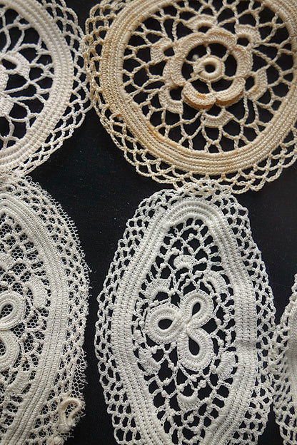 アンティークレース　モチーフlots3