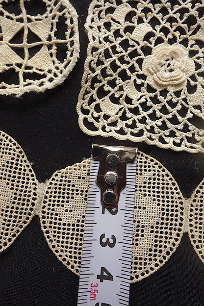 アンティークレース　モチーフlots4