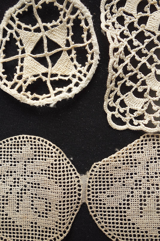 アンティークレース　モチーフlots4