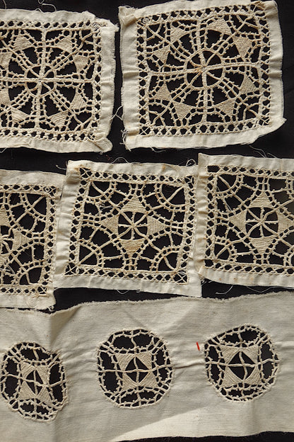 アンティークレース　モチーフlots5