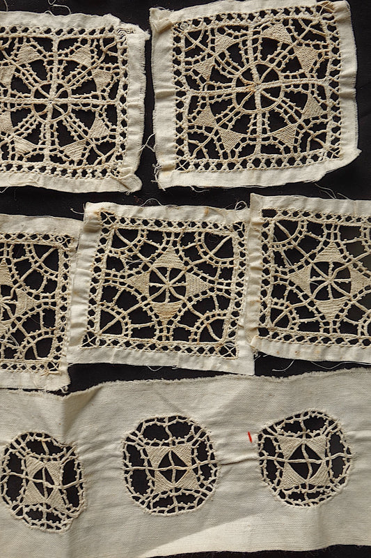 アンティークレース　モチーフlots5