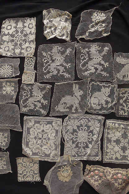 アンティークレース　モチーフlots6