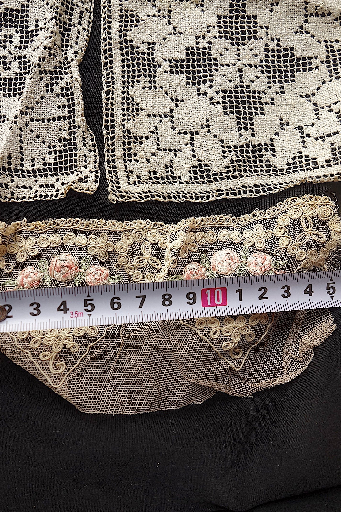 アンティークレース　モチーフlots6