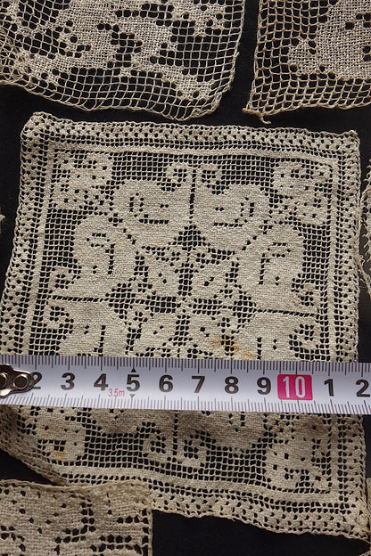 アンティークレース　モチーフlots6