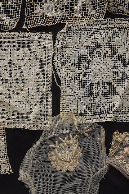 アンティークレース　モチーフlots6