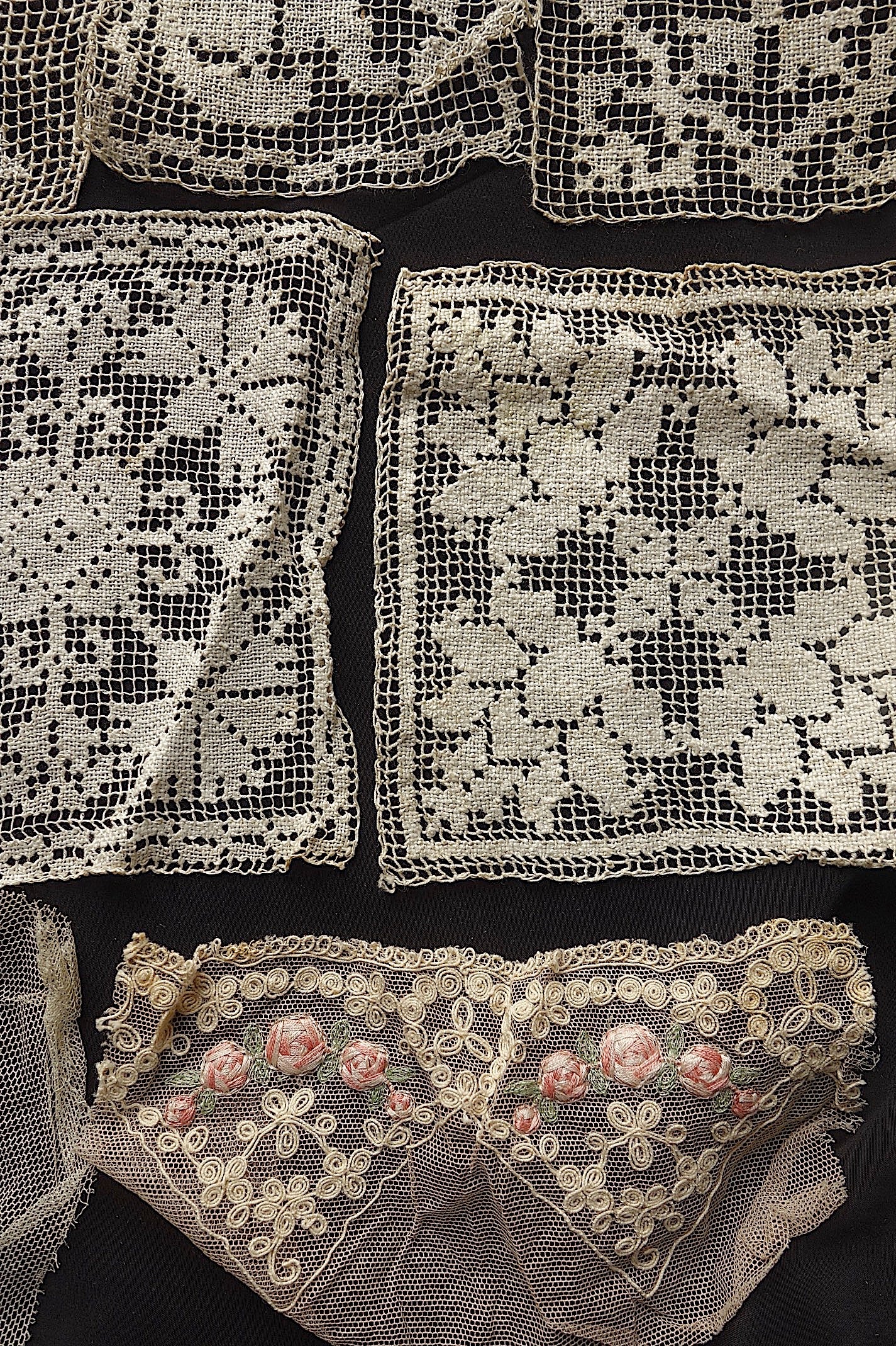 アンティークレース　モチーフlots6