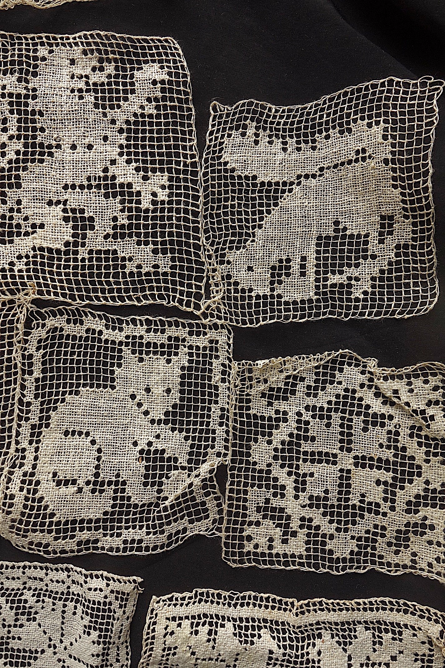 アンティークレース　モチーフlots6