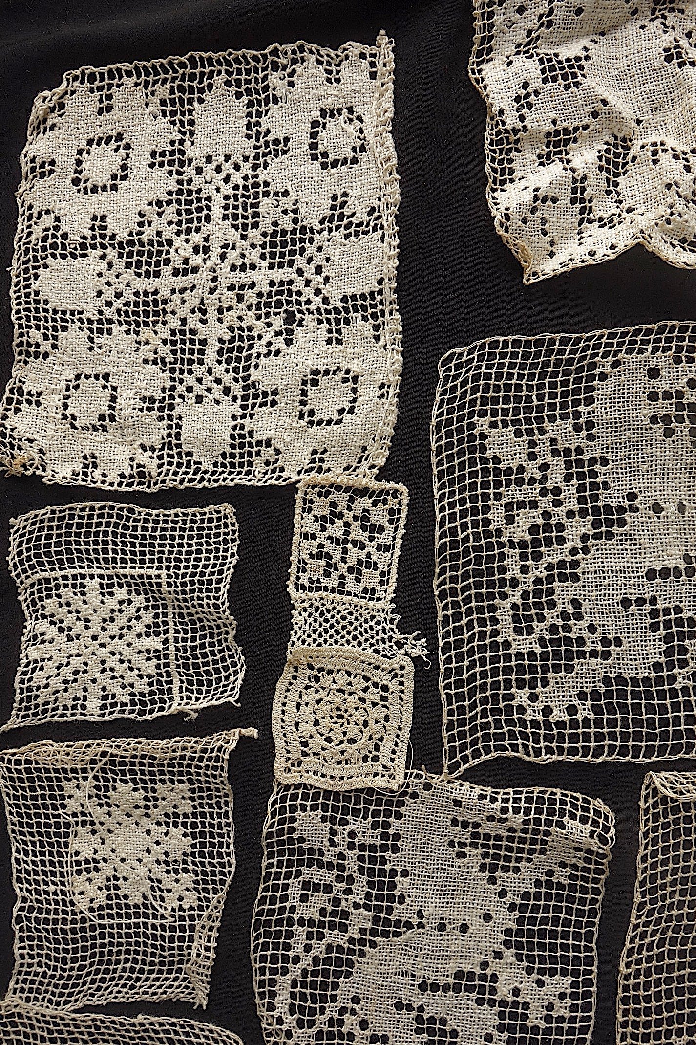 アンティークレース　モチーフlots6