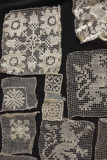 アンティークレース　モチーフlots6