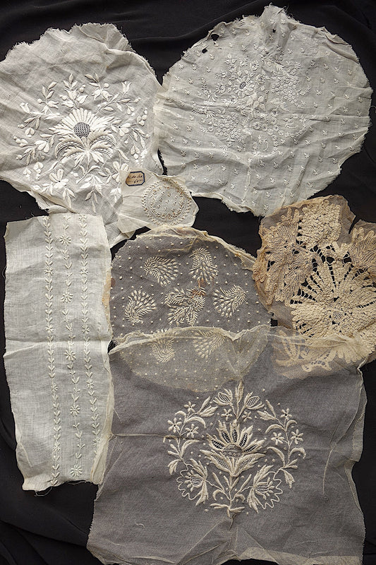 アンティークレース　モチーフlots7