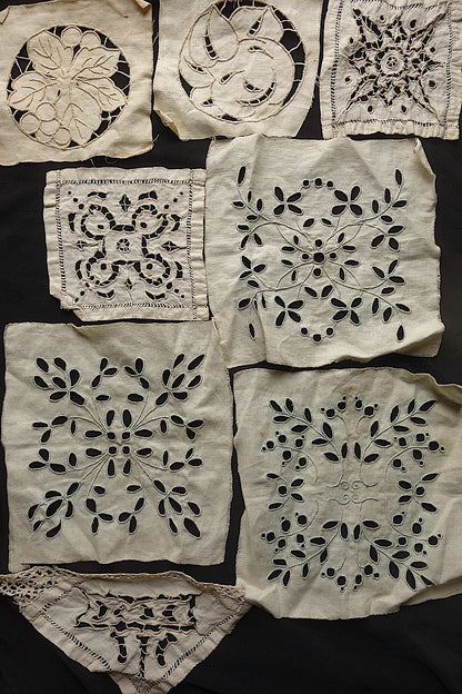 アンティークレース　モチーフlots8