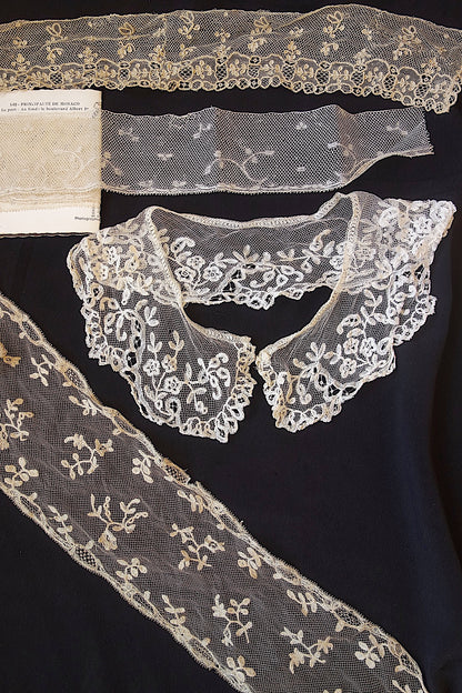 アンティークレース　4種　コレクションに