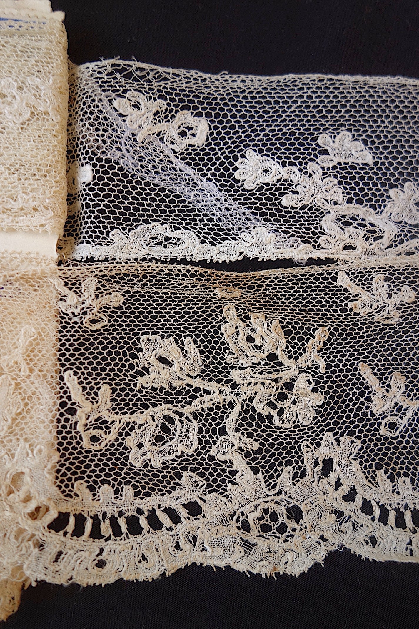 アンティークレース　3種