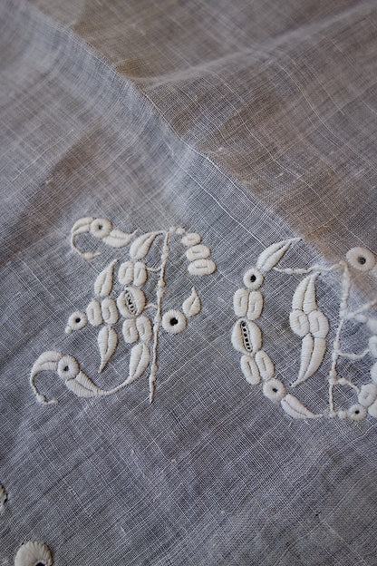 アンティークレース　ハンカチ２枚