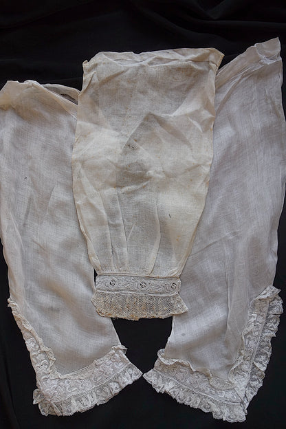 アンティークレース　袖lots2