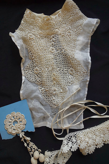 アンティークレース　クロシェ　