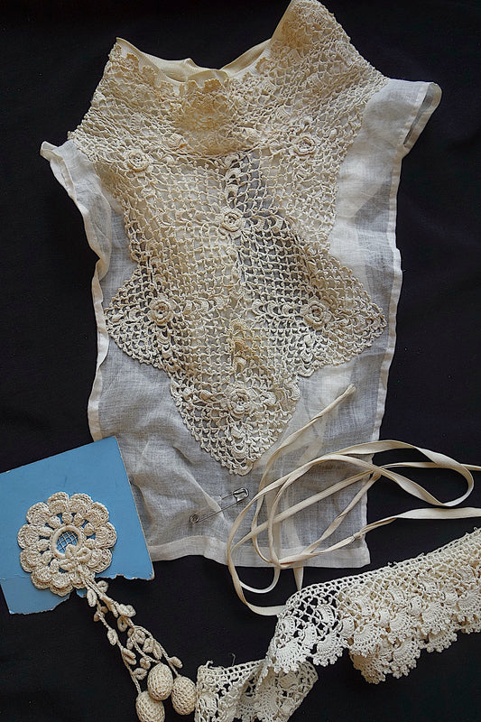 アンティークレース　クロシェ　