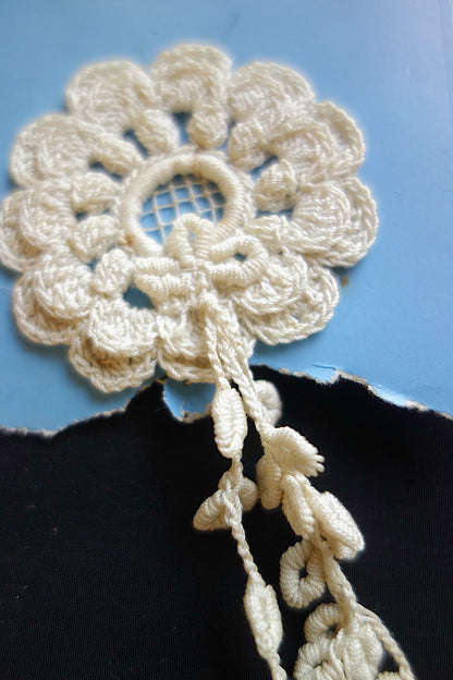 アンティークレース　クロシェ　