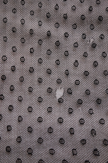 アンティークレース 黒レース　lots1 ブロンド