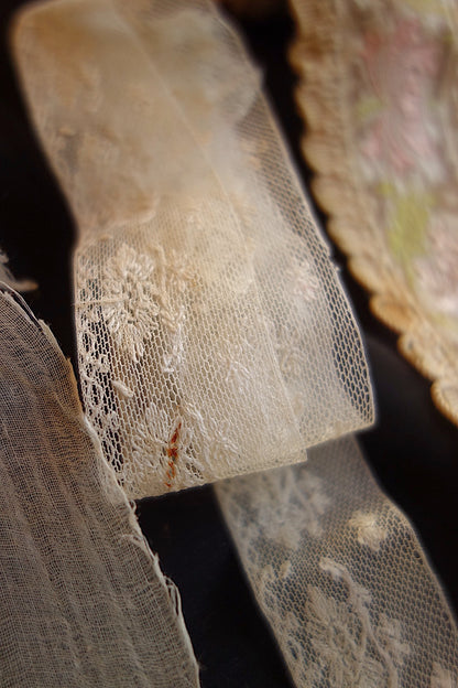 アンティークレース lot 色々　素材用