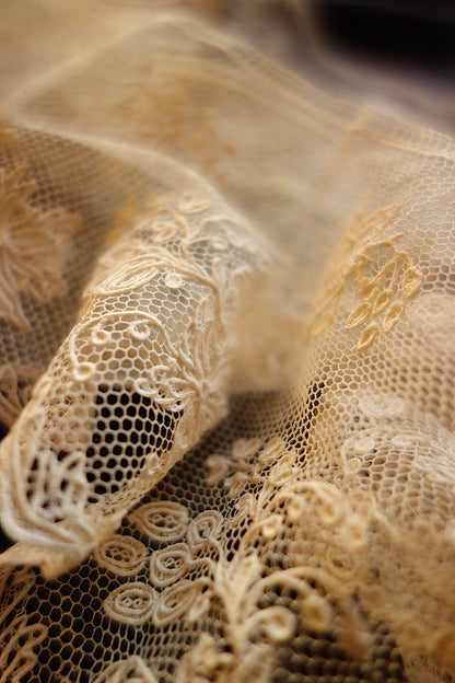 アンティークレース アランソン　200cm