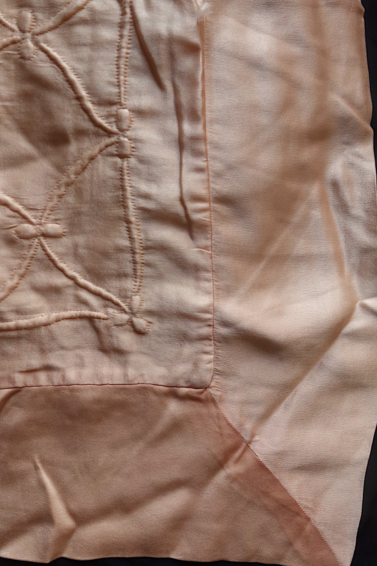 アンティークシルクカバー