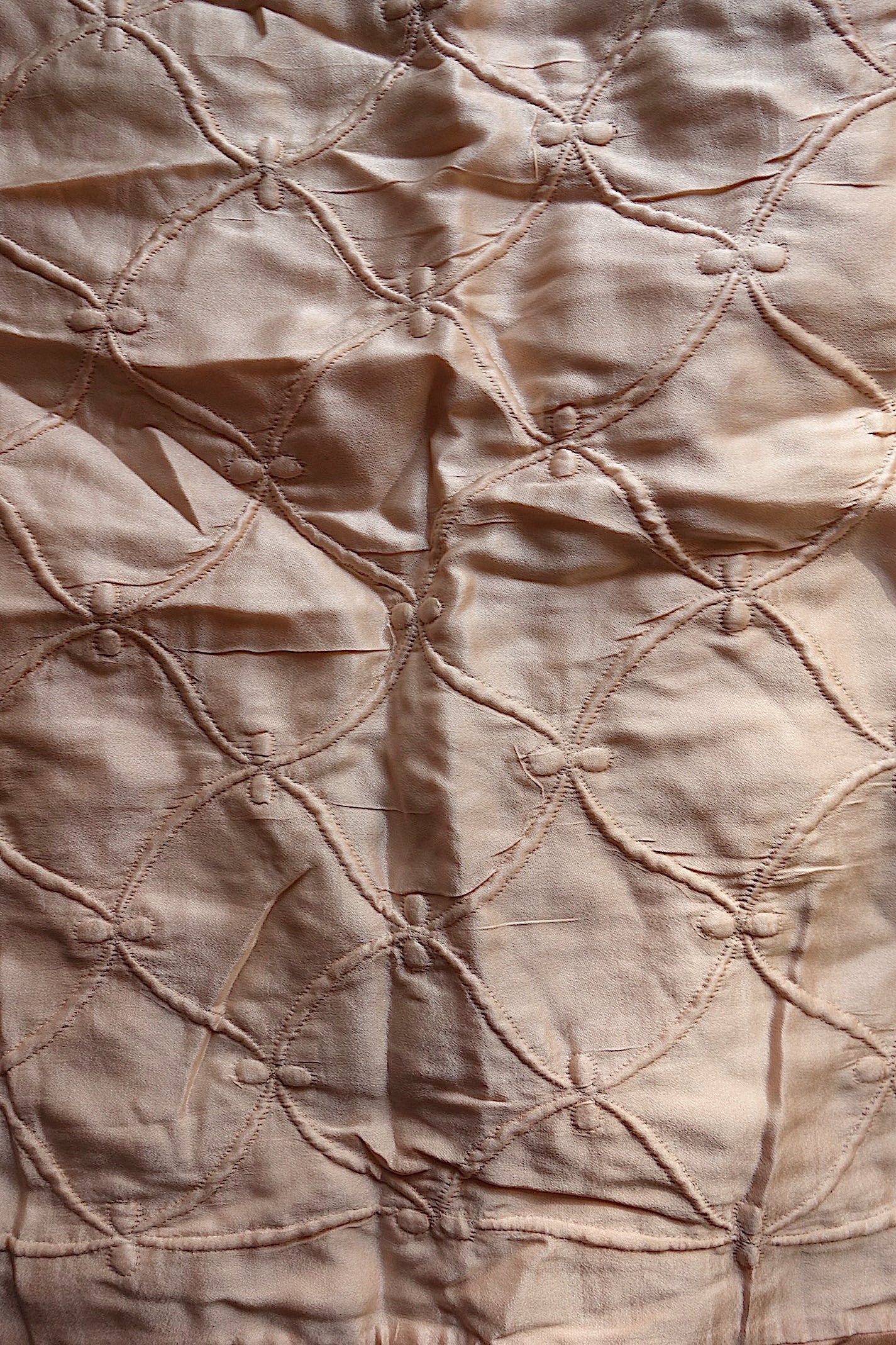 アンティークシルクカバー