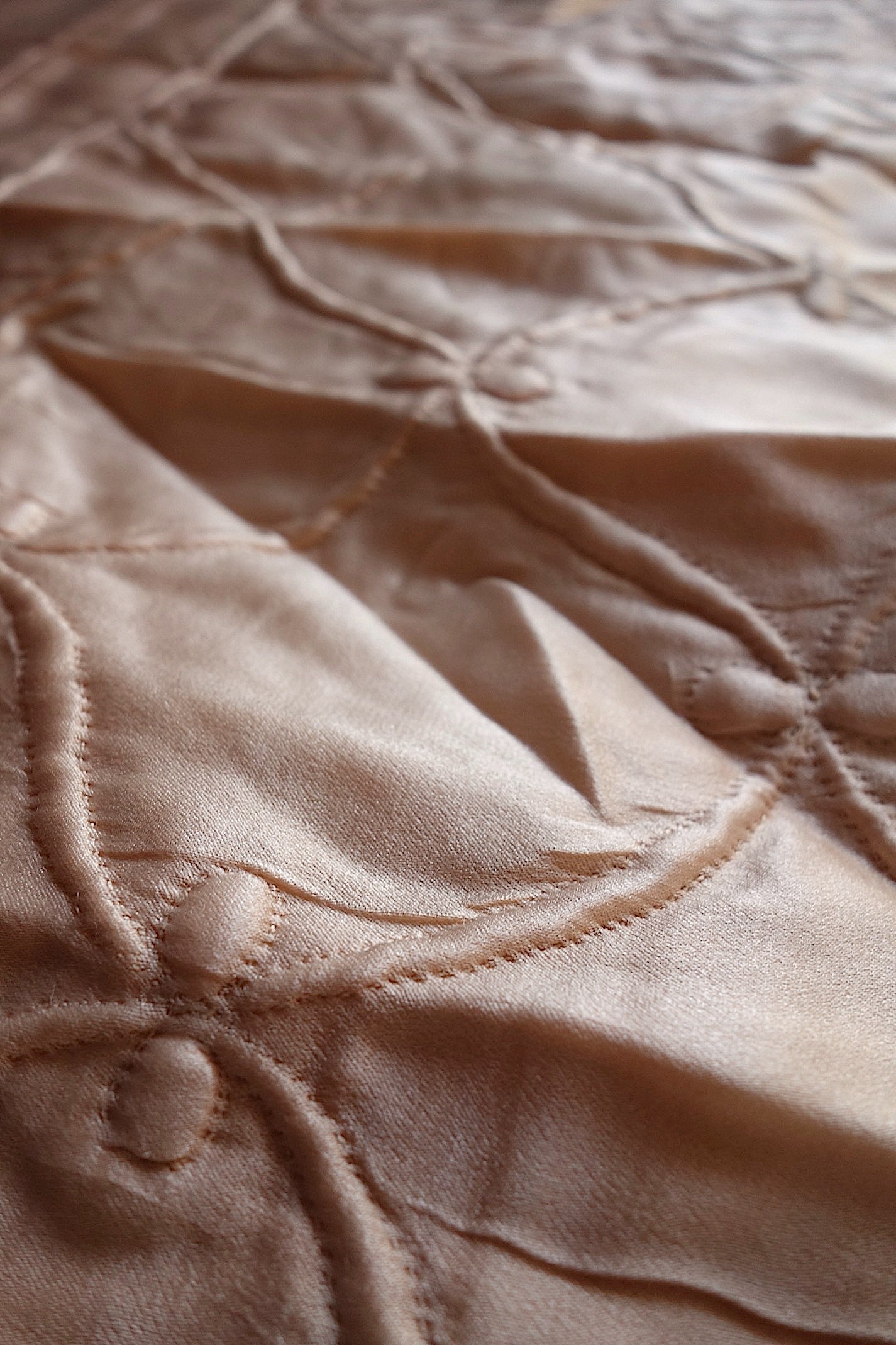 アンティークシルクカバー