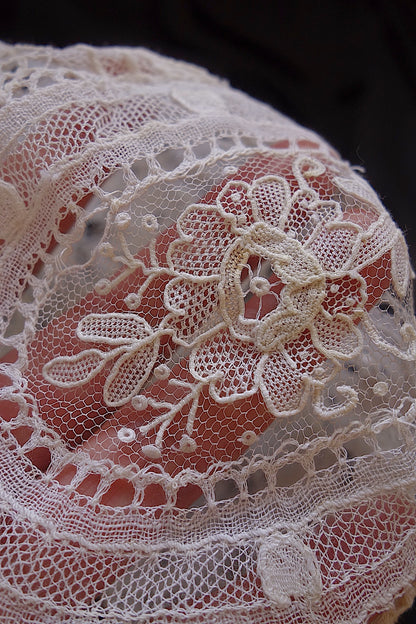 アンティークレース　ボネ