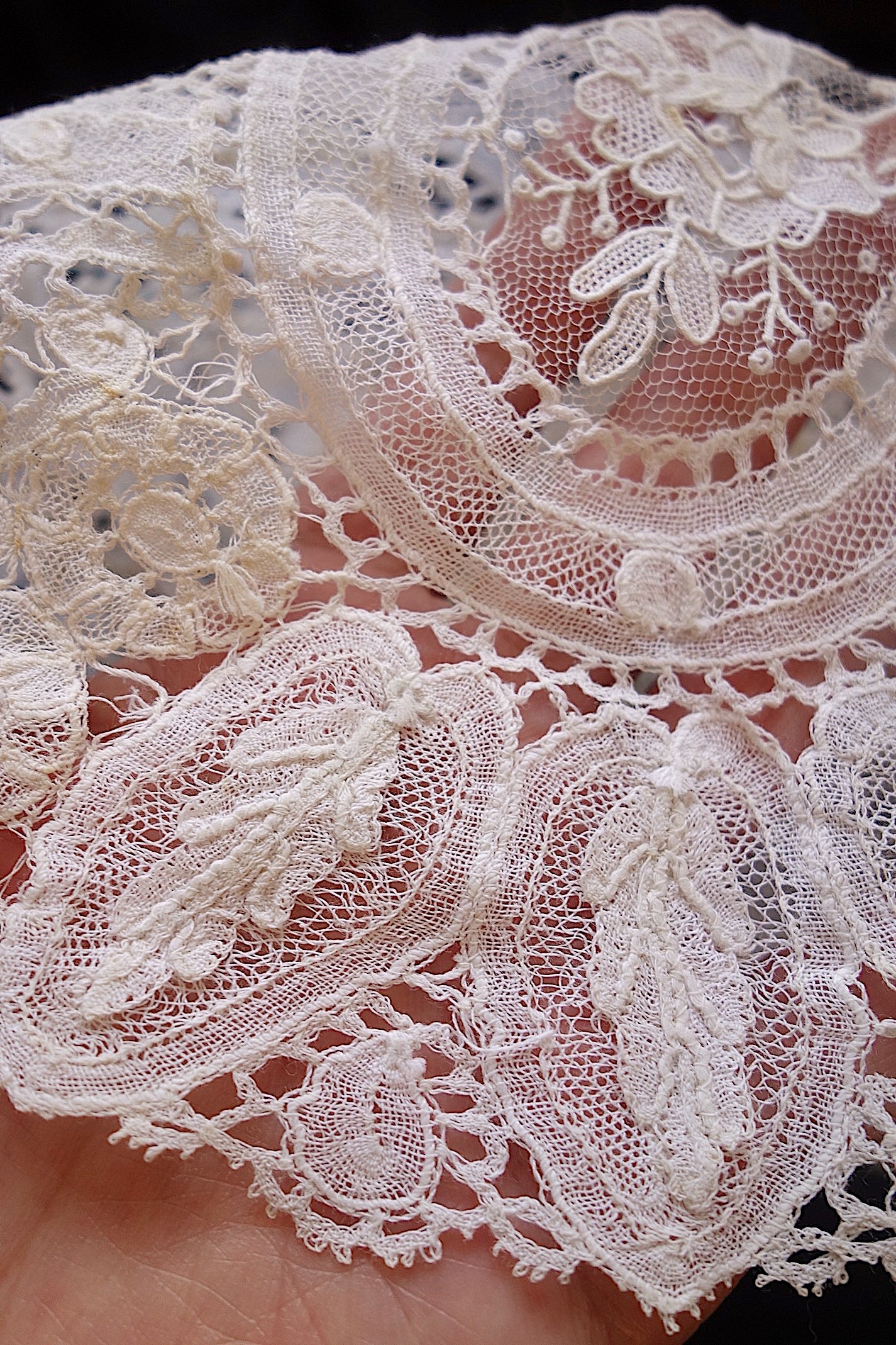 アンティークレース　ボネ