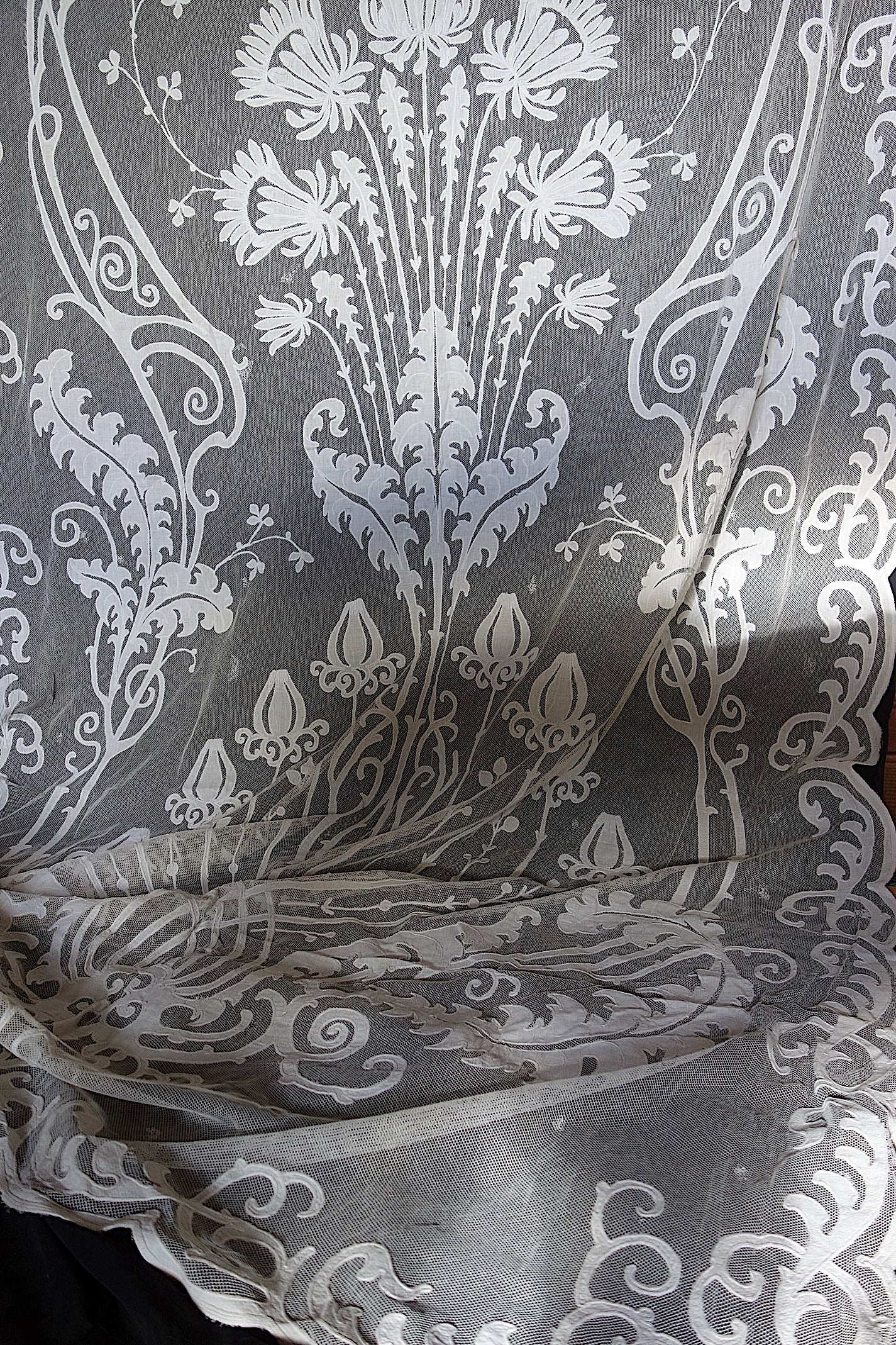 アンティークカーテン