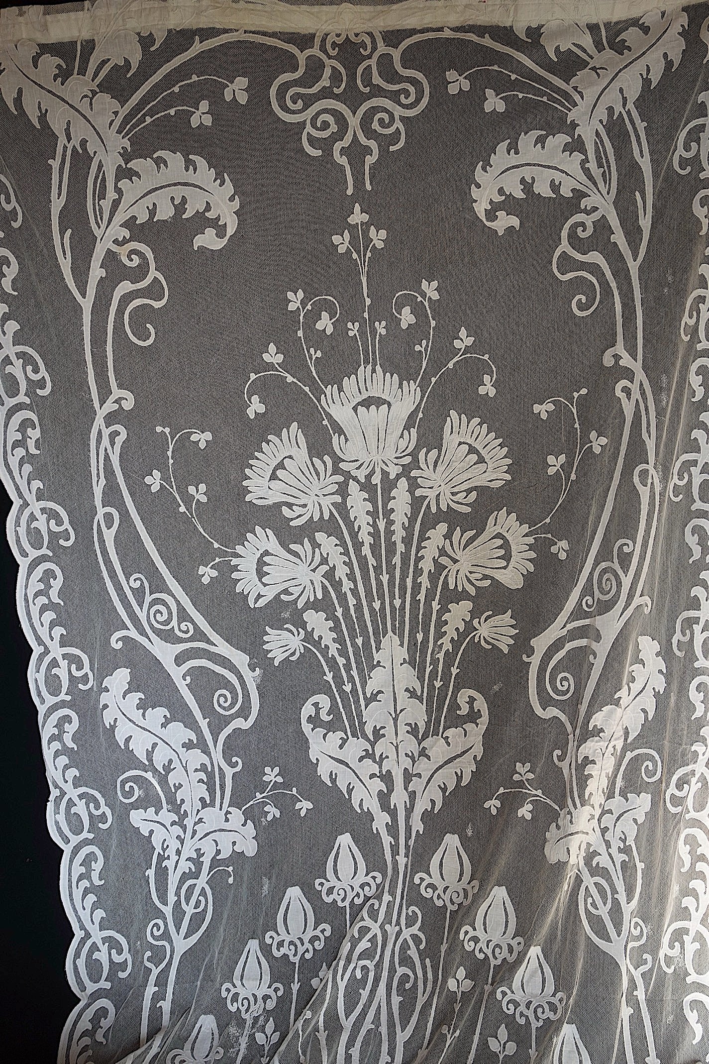 アンティークカーテン