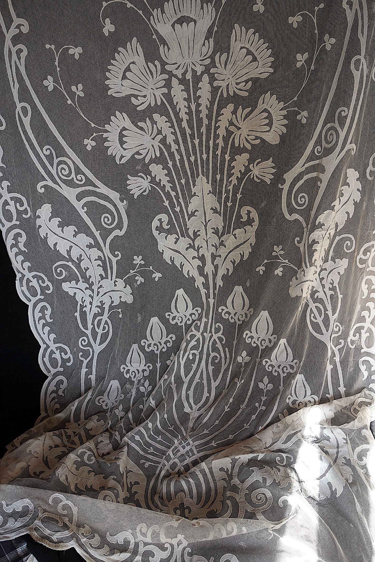 アンティークカーテン