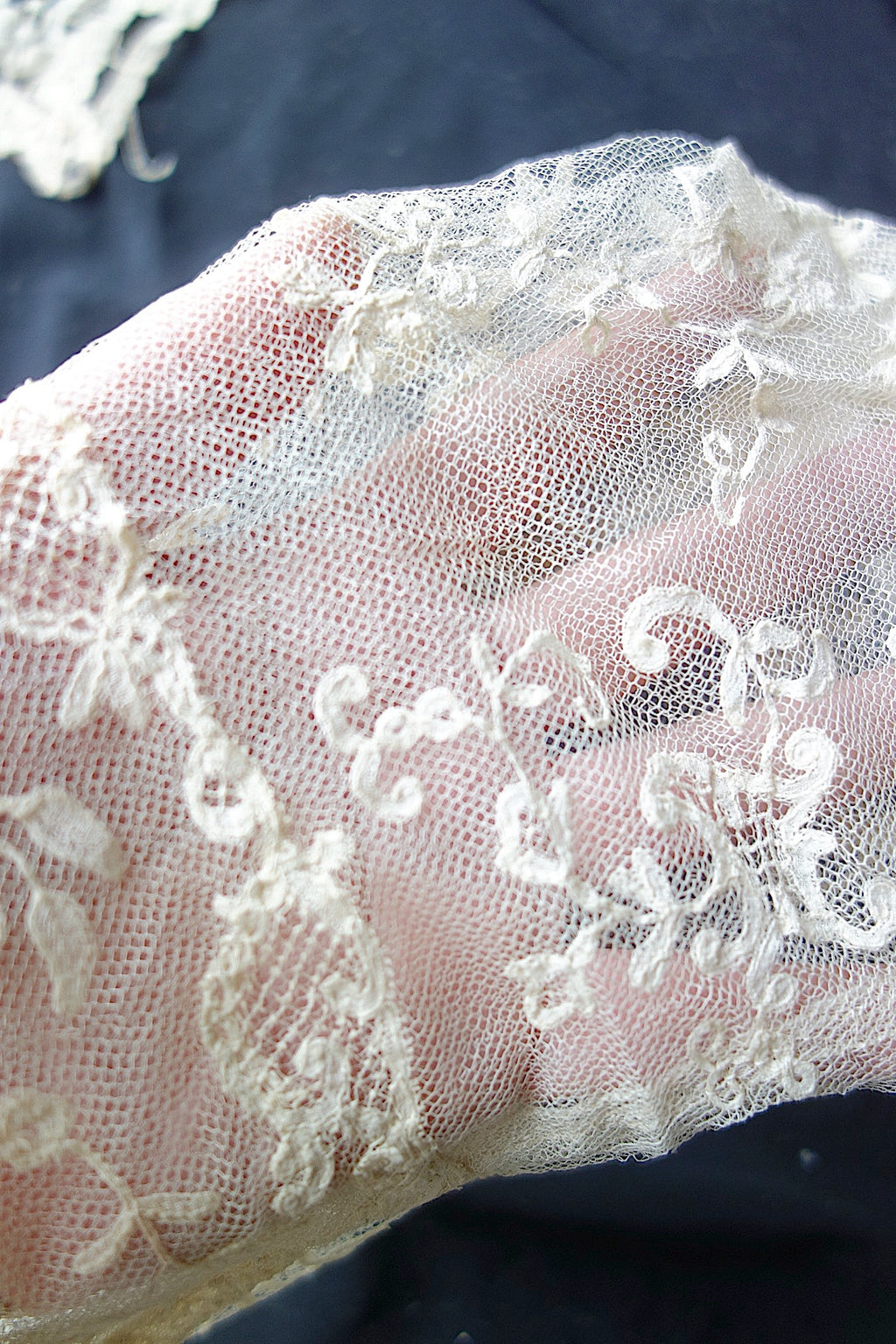 アンティークレース　素材用　lots1