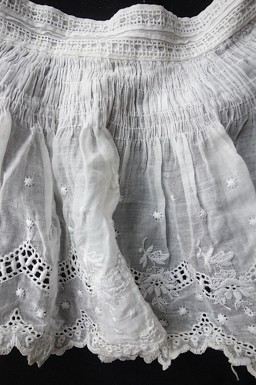 アンティークレース　素材用　lots1