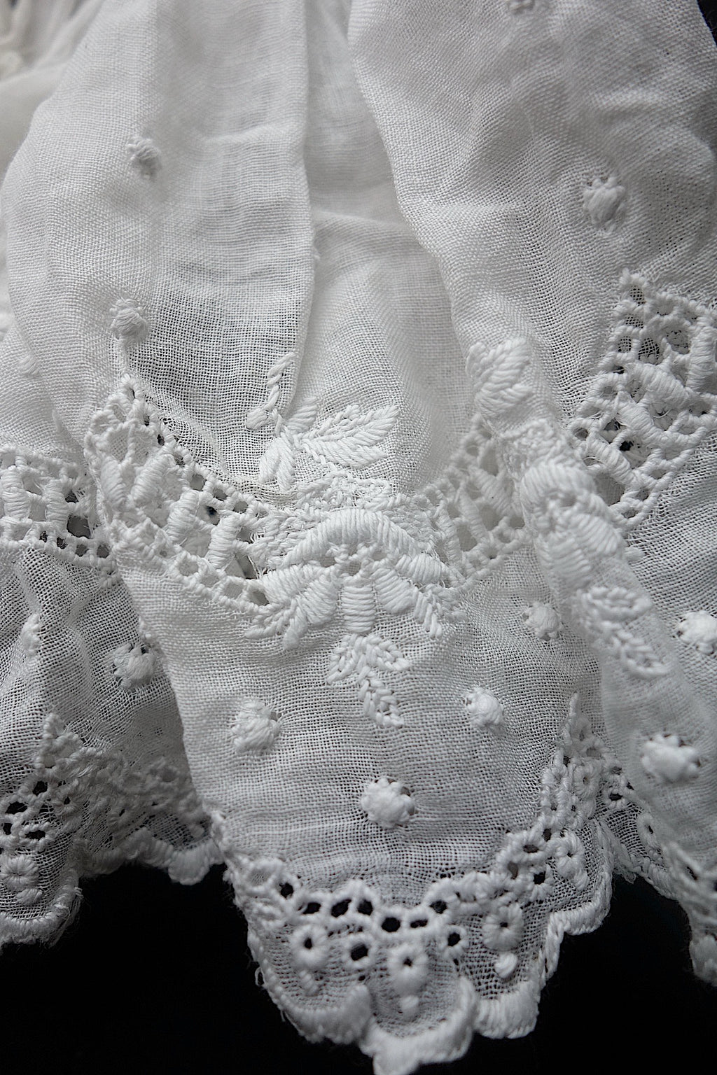 アンティークレース　素材用　lots1