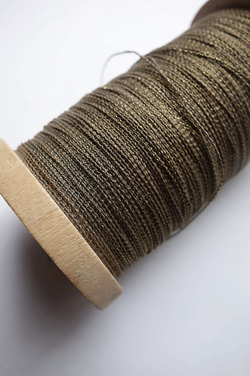 アンティークメタル糸　ボビン　特大