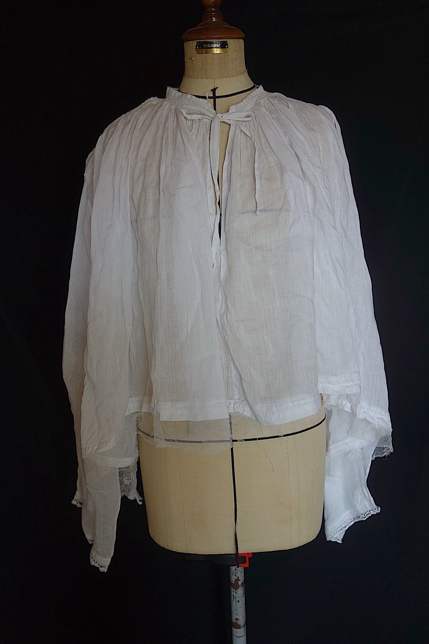 アンティーク服　教会チュニック　surplis