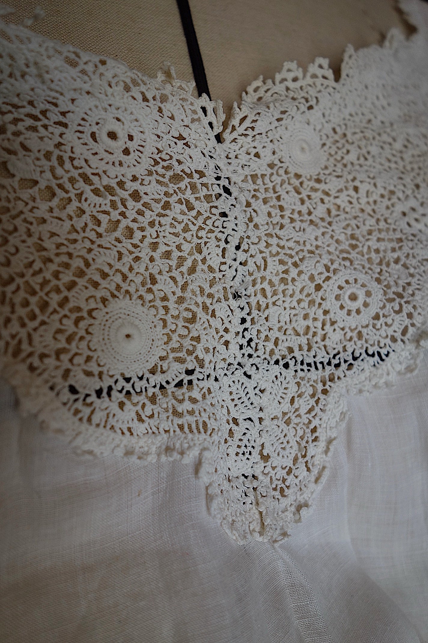 アンティーク服　top cache-corset 1