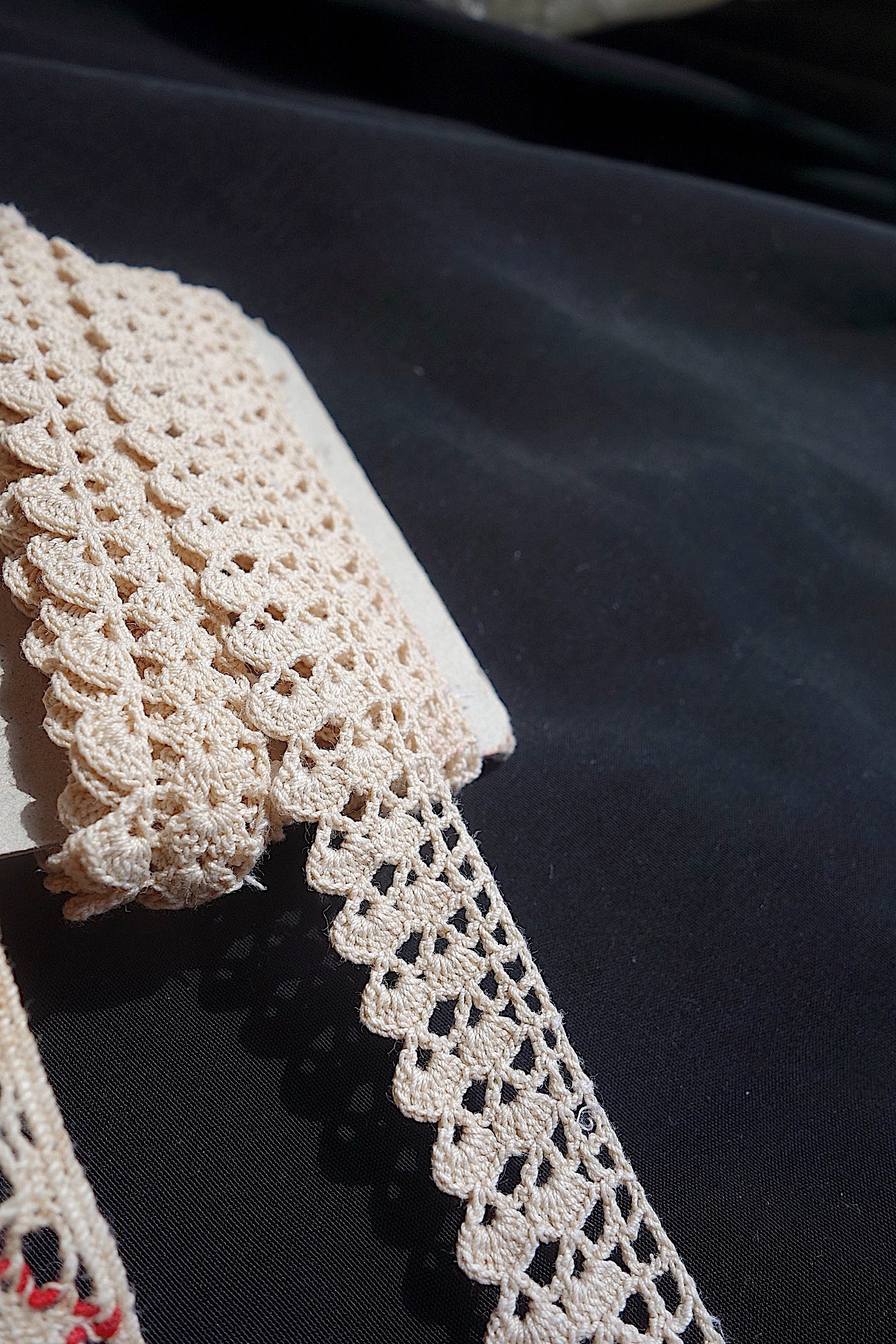 アンティークレース　ボビン＋クロシェ　３種