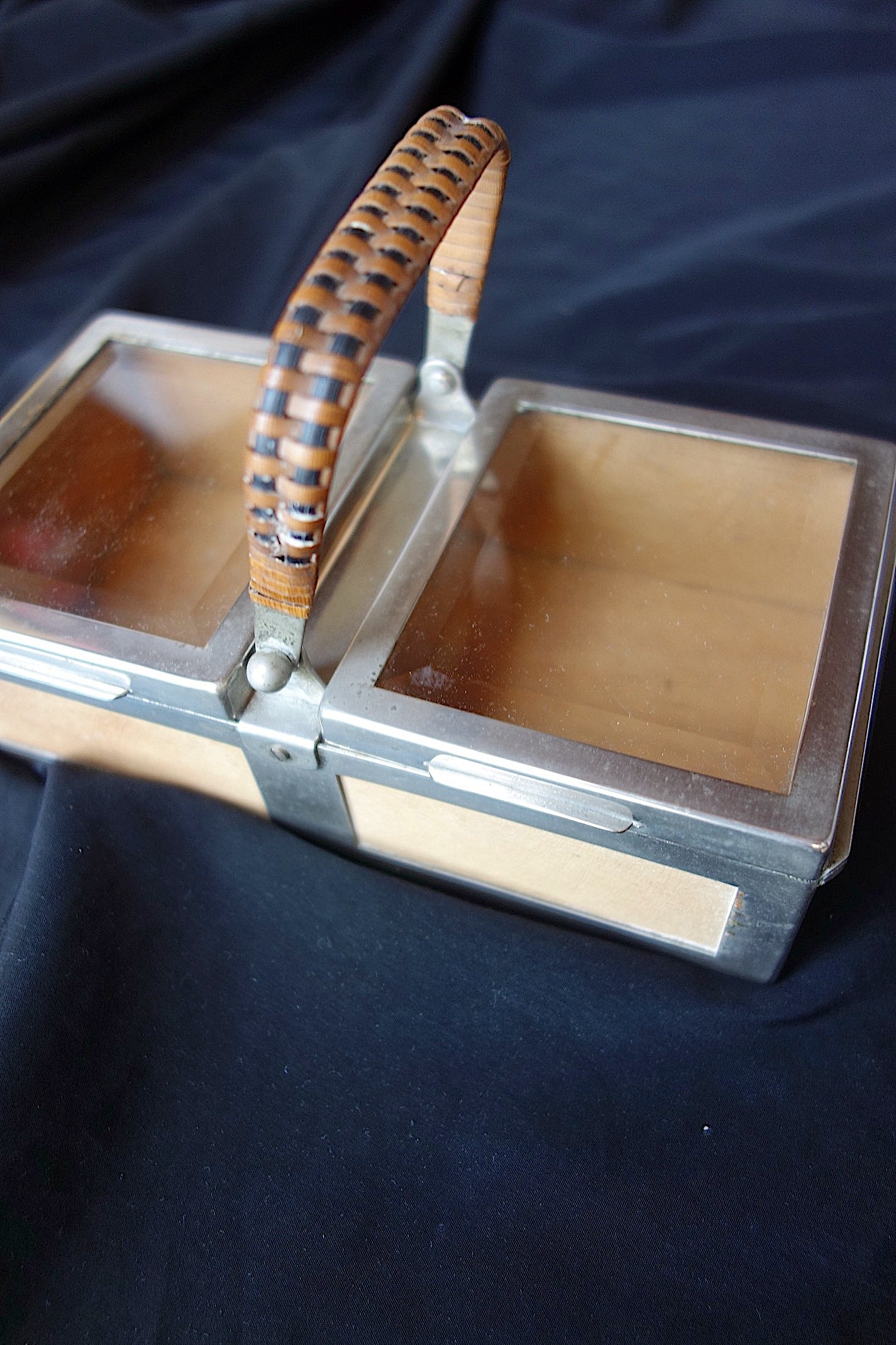 アンティーク小物入れ　アールデコ