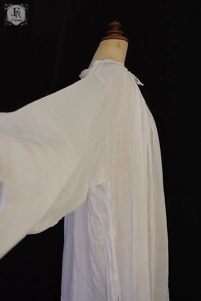 アンティーク司祭チュニック　antique aube Church Smock1 .FR a l'epoque