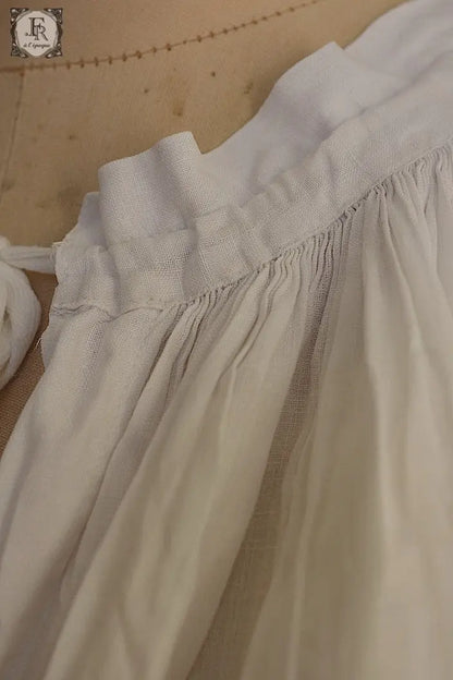 アンティーク司祭チュニック　antique aube Church Smock2 .FR a l'epoque